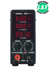 YIHUA 605D-III Adjustable DC Bench Power Supply 0.00-60V 0.000-5A Adjustable DC Power Supply - 1