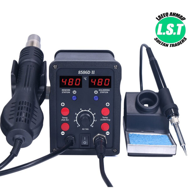 Yihua 8586D-II 2 In 1 SMD Rework Soldering Station