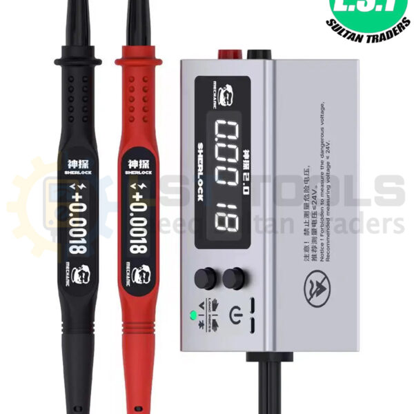 Mechanic Multimeter V2.0 Visual Tester Pen Voltage Internal Resistance Meter HD Display Accurately Motherboard Voltage Tool