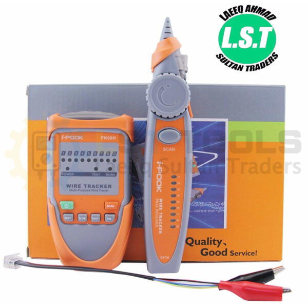 i-POOK PK65H Multi-Purpose Wire Tracker And Cable Tester For Network And Telephone Lines