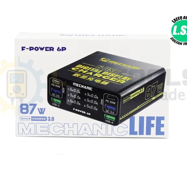 MECHANIC F-POWER 6P Fast Charging Multi-Port Charger