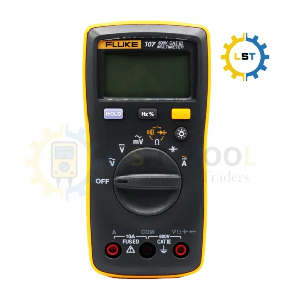 Fluke 107 Palm-Sized CAT III Digital Multimeter