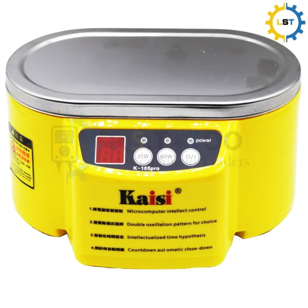 Kaisi K105 Pro 220V Ultrasonic Cleaner for Mobile Circuit Board Glasses Watch Cleaning