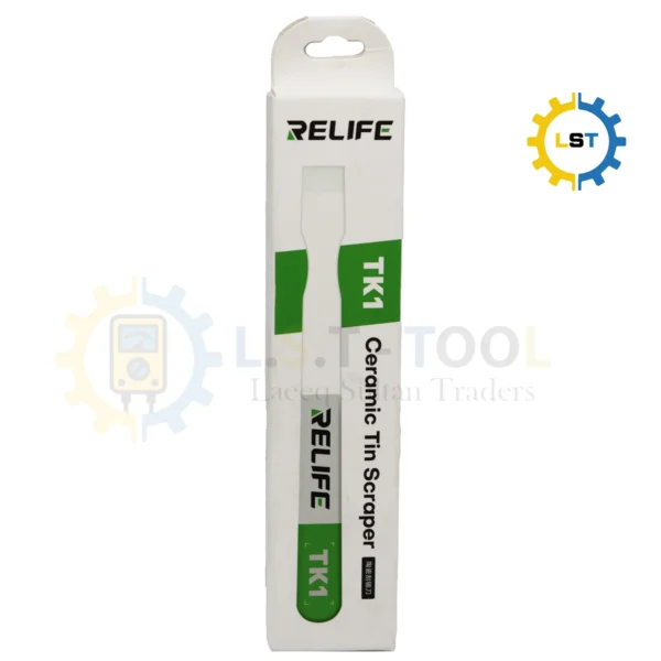 Relife TK1 Ceramic Solder Scraper Non Magnetic Anti Static High Temperature Blade for Phones Motherboard CPU Oxidation Removal