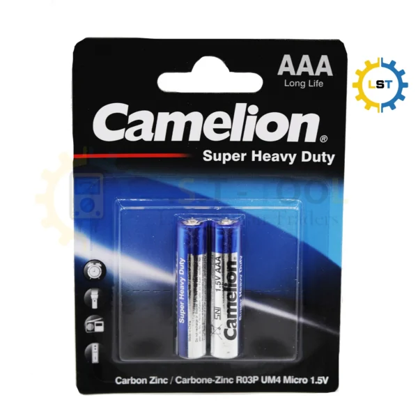 Camelion Super Heavy Duty AAA Zinc-Carbon Batteries