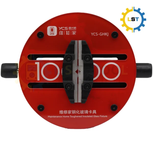 YCS-GHKJ Tempered Insulated Glass Fixture For Mobile Phone Repair