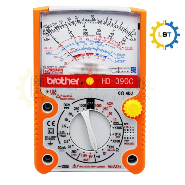 Brother HD-390C Analog Multimeter