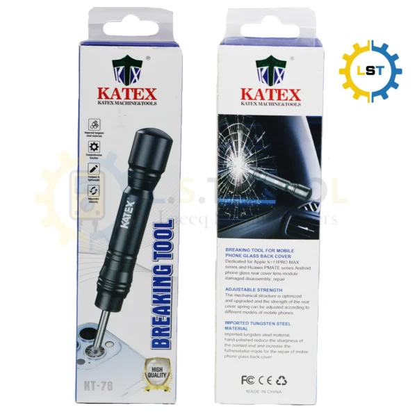 KATEX model KT-78 Phone Glass Back Cover Breaking Tool Featuring Imported Tungsten Steel