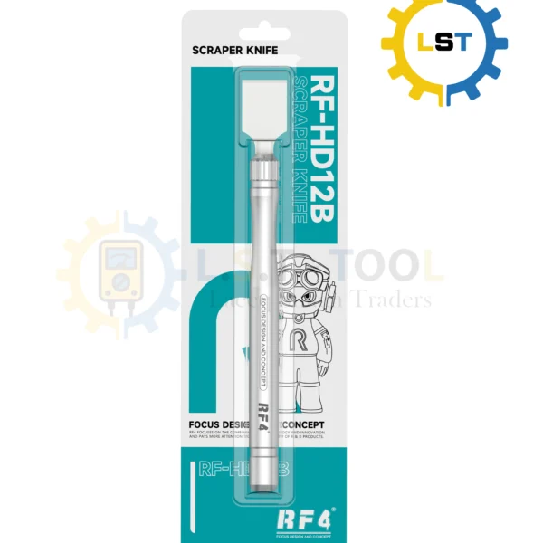 RF4 RF-HD12B Professional Grade Ceramic Head Scraper Knife And Squeegee Tool
